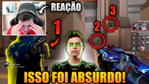 SAADHAK FICOU IMPRESSIONADO COM ESSE CLUTCH 1v4 DO LESS (DISCIPLINA DE MIRA ABSURDA)