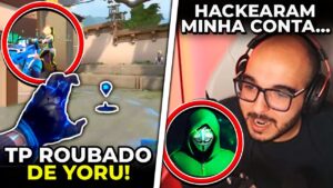 SACY FOI HACKEADO NO VALORANT! JOGARAM NA CONTA DELE... TP ROUBADO DE YORU HAVEN - VALORANT CLIPS
