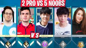 SEN Tarik & DSG YAY Vs DGS Toast Sykkuno HasanAbi TinaKitten Lily | 2 Pros Vs 5 Noobs | VALORANT