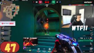 Tarik Couldn't Believe What Omen just Did for 100T  - Best of Valorant streams 47