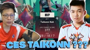(FullMatch) Taikonn Làm Cỏ Rank Immortal Valorant