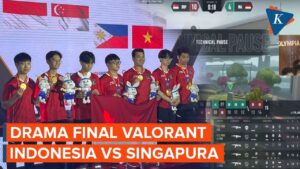 Merasa Dicurangi Singapura, Timnas SEA Games Valorant Indonesia Harus Rela Berbagi Emas