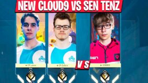 SEN TenZ Vs C9 Zellsis With C9 Jakee In Radiant Immortal Lobby Ranked | VALORANT