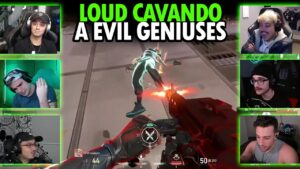 STREAMERS REAGINDO A LOUD CAVANDO A EG