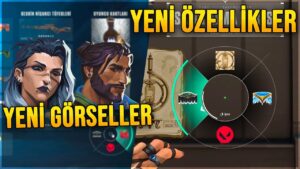 VALORANT FADE ve HARBOR YENİ GÖRSEL! SPRAY ÇARKI NASIL, ESPOR SEKMESİ GELİYOR!