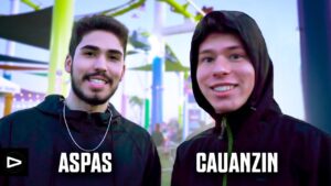 VLOG do Aspas e do Cauanzin no Parque de Diversões!
