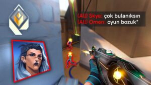 Valorant ama güncelleme yüzünden her şey bulanık.