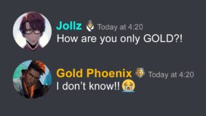 When gold players surprise you... (RADIANT COACHING)