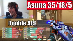 100T Asuna Dropped 2 ACEs In An Immortal III Game | In Haven | On Jett | VALORANT