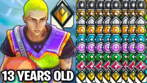 13 Year Old Radiant Gekko VS Every Rank, until he loses