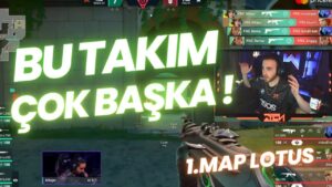 FERİT FNC VS PRX PLAY-OFF 1.MAP LOTUS VALORANT ALFAJER VE DERKE SAHNEDE ! FERİT FNC FORMASIYLA