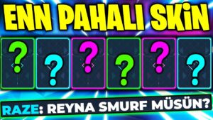 GECE PAZARINDAKİ EEN PAHALI SKİNLE OYNAMAK 4! | VALORANT