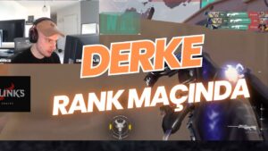 ŞAMPİYON DERKE RANKED GİRİYOR / FNC DERKE RANK MAÇINDA JETT OYNUYOR VALORANT
