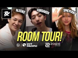 The PRX Korea Room Tour! ft. Spicyuuu | Paper Rex VALORANT #wgaming #benqzowie