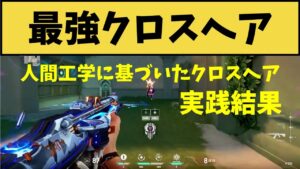 最強クロスヘア見つけた！？人間工学に基づいたクロスヘア設定を試してみた結果がこちら！！【VALORANT】【クリップ集】