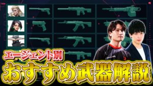 【VALORANT】エージェント別おすすめ武器相性 // イニシエーター・センチネル編【パッチ6.10版】