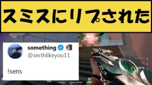 【スミス/somethingがリプした！】世界最高峰のフラッシュ避けと話題になった動画がこちらｗｗｗ【VALORANT】【クリップ集】