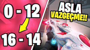 valorant radyant eloda İMKANSIZ COMEBACK'ler!