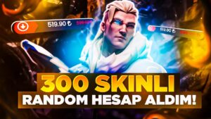 300 SKİNLİ RANDOM HESAP ALDIM VE İNCELEDİM!! Valorant