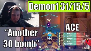 For EG Demon1 Radiant Ranked Are Easy Games + ACE | In Pearl | On Reyna | VALORANT