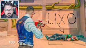 Jogadores Que Foram HUMILHADOS Ao Vivo no Valorant