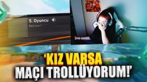 KIZ OLDUĞUM İÇİN MAÇI BOZUYORLAR :D | VALORANT DERECELİ