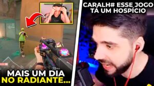MAIS UM DIA NORMAL NO RADIANTE... PAVA CORINGOU COM RAZE DE JUDGE - VALORANT CLIPS