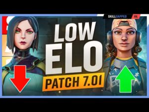 *NEW* Low Elo Agent Tier List Patch 7.01! - BROKEN Agents in ELO HELL! - Valorant Guide