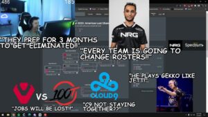 NRG FNS and NRG s0m discuss Sentinels vs 100 Thieves, LCQ Americas, Franchised Teams roster changes