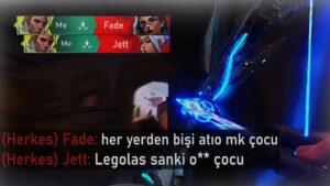 "Oklara bak ya Legolas sanki p*ç" - VALORANT