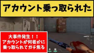 ■アカウント乗っ取り事件！！ ガチでアカウントを乗っ取られたことに気が付いて慌てるリアリティ溢れる現場がコチラ！！【VALORANT】【クリップ集】