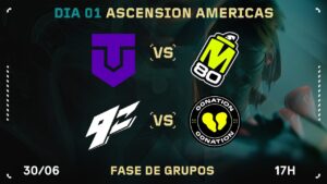 VALORANT Ascension Americas - Fase de Grupos (Dia 1)