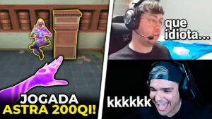 XAROLA DEIXOU TIXINHA TILTADO COM YORU! JOGADA INTELIGENTE DE ASTRA NA HAVEN - VALORANT CLIPS