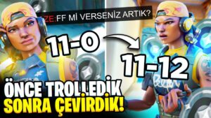 5 RADİANT demir eloda maça girip önce trolledik, sonra çevirdik!