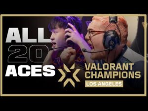 All ACES in all stages |  VALORANT CHAMPIONS 2023 Los Angeles