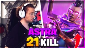 CombatRy Uzayan oyunda Astra İle 21 Vuruyor! (Valorant) | Radiant Günlükleri