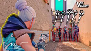 Como 1000% de Precisão Se Parece no Valorant...