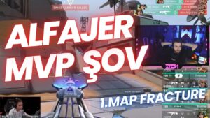 FERİT GÖZÜNDEN FNC VS ZETA CHAMPIONS 2023 1.HARİTA  / ALFAJER HARİKA PERFORMANS VALORANT