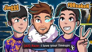 I played Ranked with the future VCT Champions ft. f0rsakeN, Jinggg