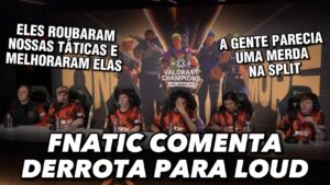 JOGADORES DA FNATIC FALAM SOBRE PERDER PRA LOUD PELA SEGUNDA VEZ E SEREM ELIMINADOS DA CHAMPIONS