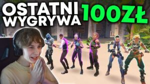 KTO OSTATNI PRZEŻYJE WYGRYWA 100 ZŁ w VALORANT