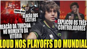 LOUD BATE A NAVI EM UM VERDADEIRO JOGÃO E SE CLASSIFICA PARA OS PLAYOFFS DO VALORANT CHAMPIONS