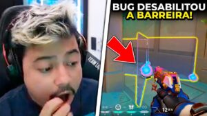 NINGUÉM ENTENDEU COMO ELE DESABILITOU ESSA BARREIRA... FRTTT REAGINDO AO CLUTCH - VALORANT CLIPS
