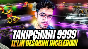 TAKİPÇİMİN 9999 TL’LİK HESABINI İNCELEDİM VE DERECELİ GİRDİM! Valorant