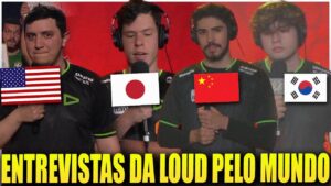 TODAS AS ENTREVISTAS INTERNACIONAIS DA LOUD APÓS VENCER A NAVI NO VALORANT CHAMPIONS