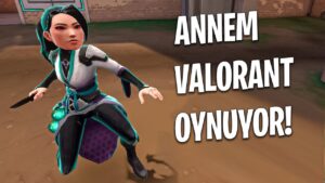 Valorant ama ANNEME oyunu öğretiyorum!