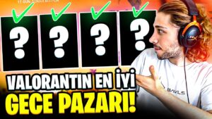 Valorant'ın EN İYİ GECE PAZARIYLA TAKİPÇİMİN HESABINI DİZDİM!