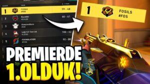 Valorant'ın PREMİERE turnuvasında BİRİNCİ OLDUK!