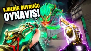 YENİ SETLE İLK BELA!! (Valorant Ejderin Buyruğu Oynanış)