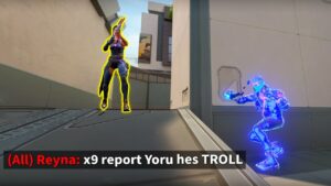 oh, so picking Yoru is troll now?